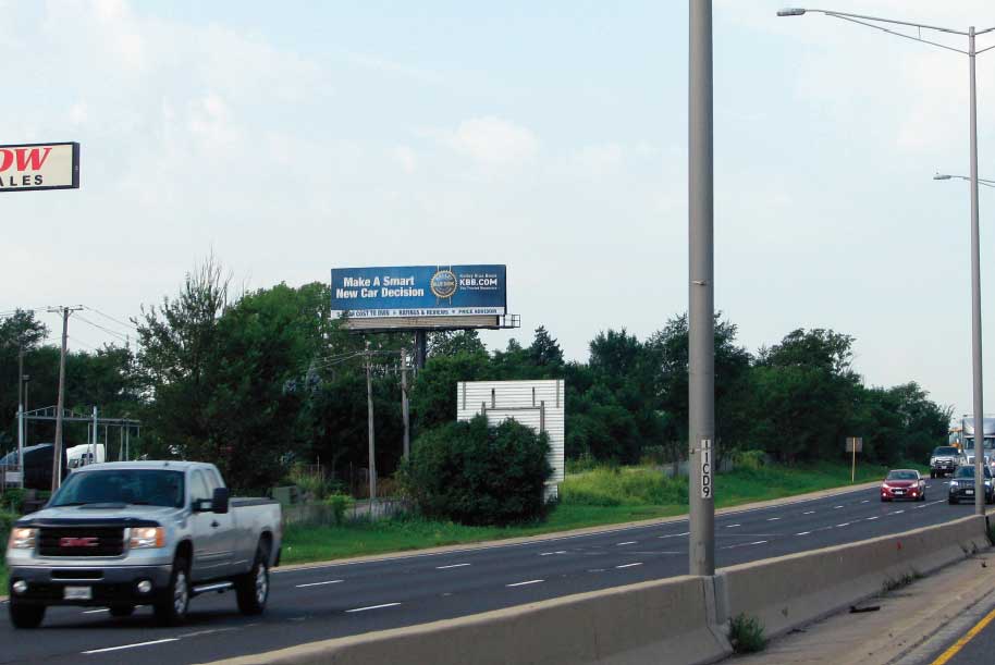 Billboard at South side of I-55 One mile South of Route 53